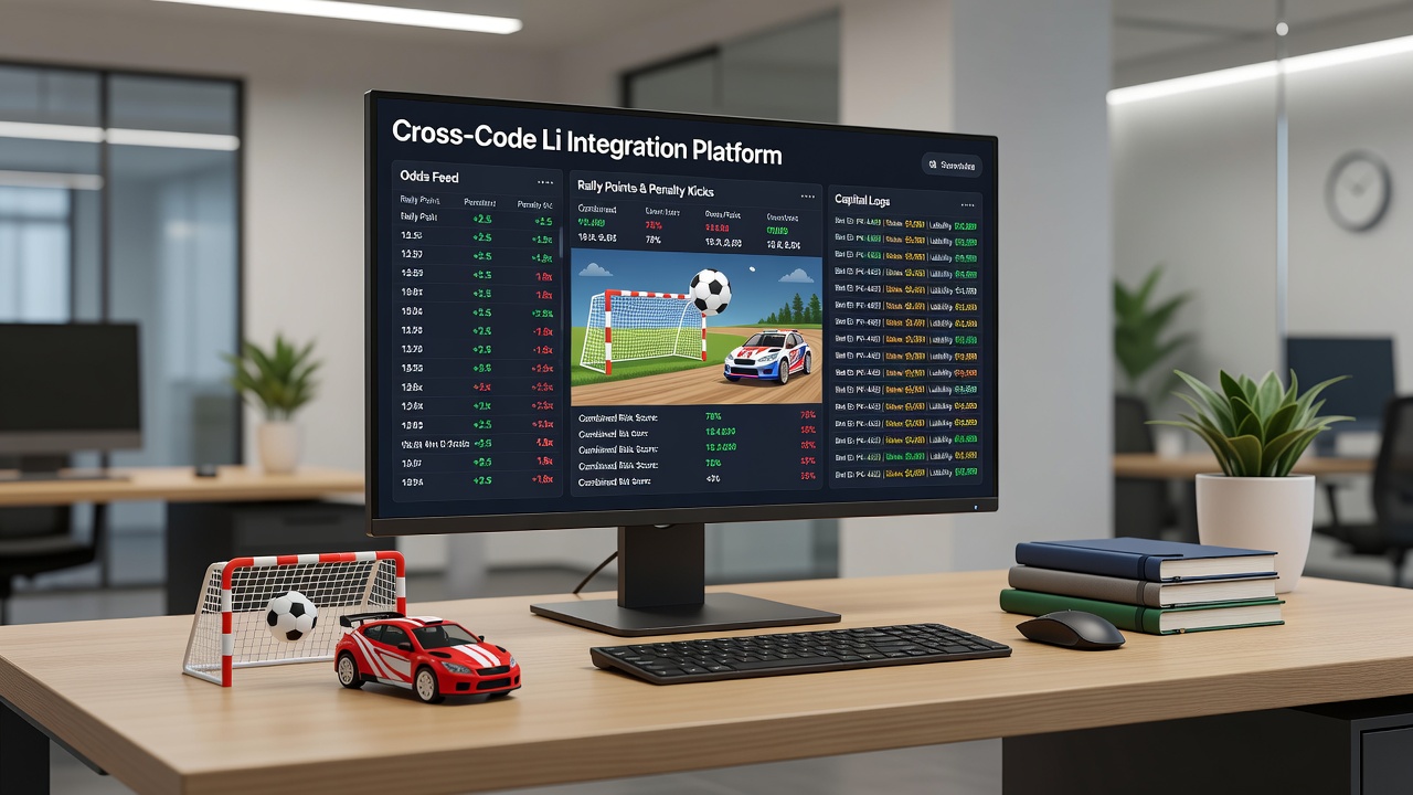 Live dashboard displaying synchronized odds and capital logs during simultaneous football and tennis events